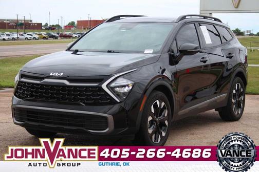 Ebony Black 2023 Kia Sportage X-Line