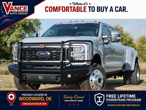 Glacier Gray Metallic 2025 Ford F-350 Lariat Super Duty