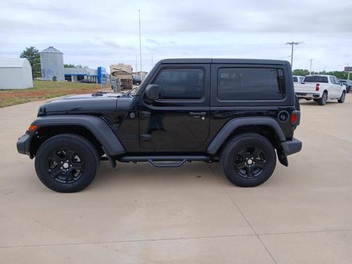 Black Clearcoat 2022 Jeep Wrangler Sport