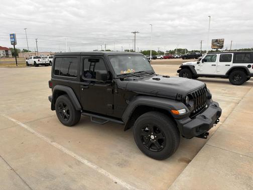 Black Clearcoat 2022 Jeep Wrangler Sport