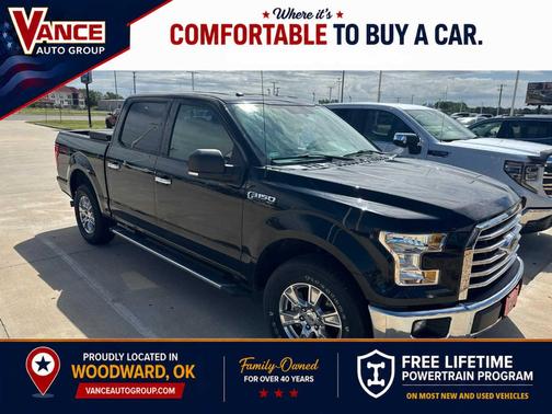 Shadow Black 2017 Ford F-150 XLT