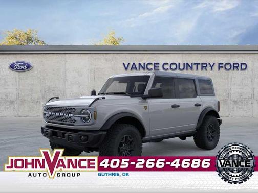 Avalanche Gray 2026 Ford Bronco Badlands