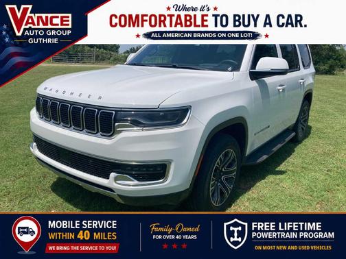 Bright White Clearcoat 2022 Jeep Wagoneer Series III