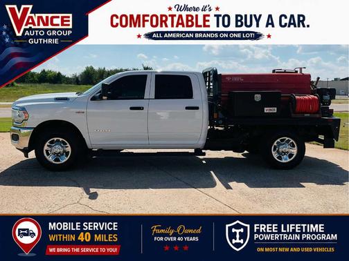 Bright White Clearcoat 2021 RAM 2500 Tradesman