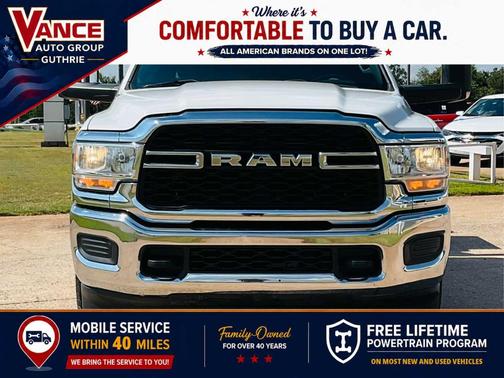 Bright White Clearcoat 2021 RAM 2500 Tradesman