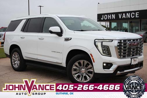 Summit White 2025 GMC Yukon Denali