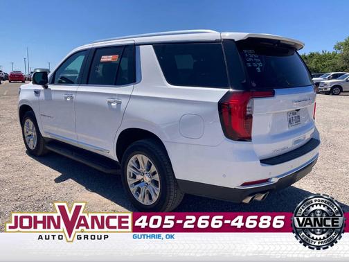 Summit White 2025 GMC Yukon Denali