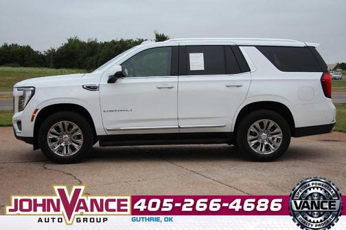 Summit White 2025 GMC Yukon Denali