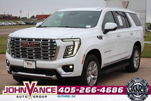 Summit White 2025 GMC Yukon Denali