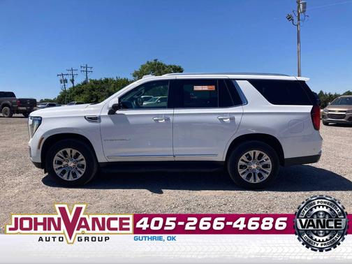 Summit White 2025 GMC Yukon Denali