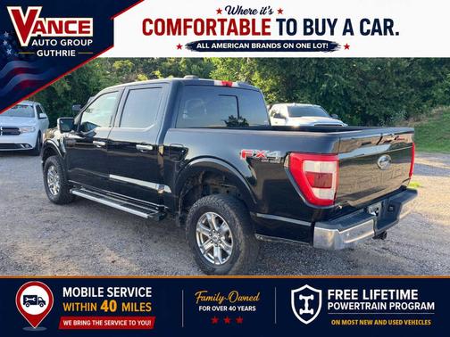Agate Black Metallic 2022 Ford F-150 Lariat