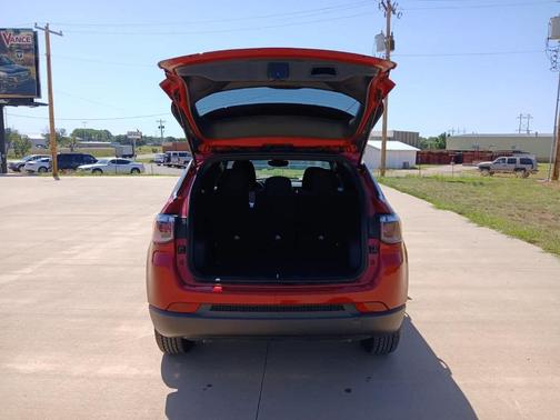 Red 2025 Jeep Compass Sport