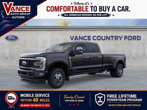 Agate Black Metallic 2026 Ford F-350 Platinum