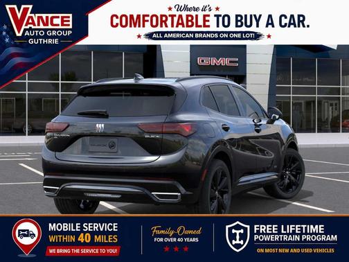 Ebony Twilight Metallic 2026 Buick Envision Sport Touring