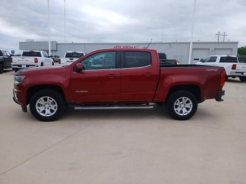 Cajun Red Tintcoat 2018 Chevrolet Colorado LT