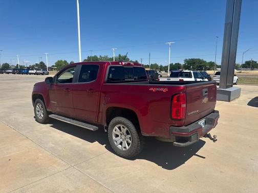 Cajun Red Tintcoat 2018 Chevrolet Colorado LT