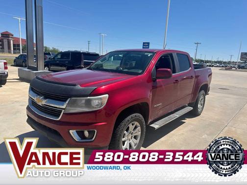 Cajun Red Tintcoat 2018 Chevrolet Colorado LT