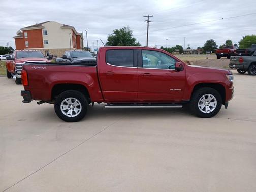 Cajun Red Tintcoat 2018 Chevrolet Colorado LT
