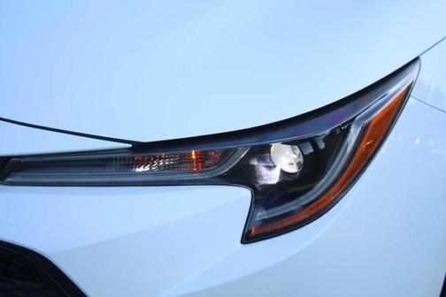 White 2022 Toyota Corolla LE