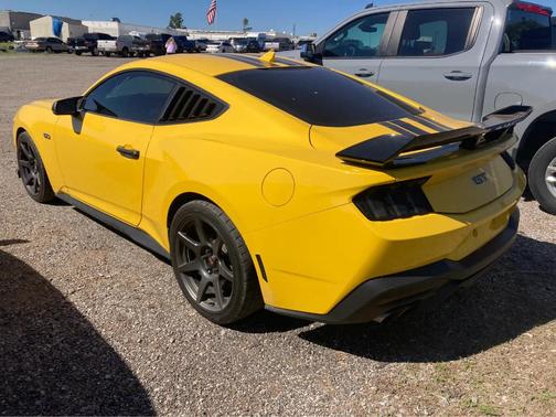 Yellow 2024 Ford Mustang GT Premium