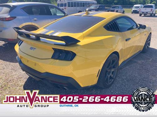 Yellow 2024 Ford Mustang GT Premium
