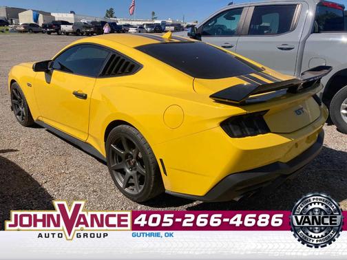 Yellow 2024 Ford Mustang GT Premium