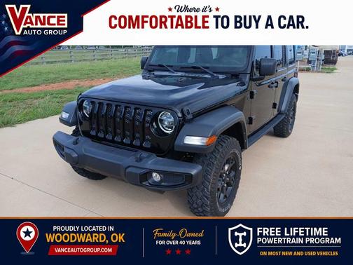 Black Clearcoat 2022 Jeep Wrangler Unlimited Sport