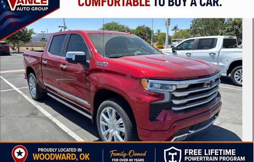 Radiant Red 2024 Chevrolet Silverado 1500 High Country