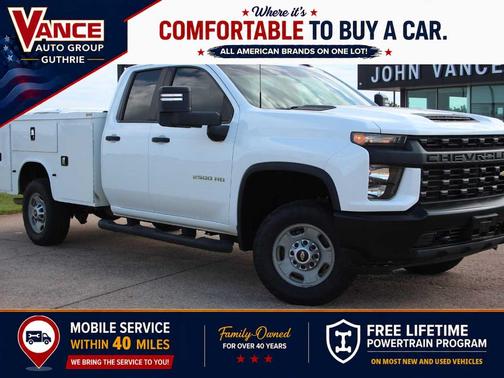 Summit White 2021 Chevrolet Silverado 2500 WT