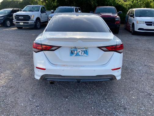Aspen White 2023 Nissan Sentra SR