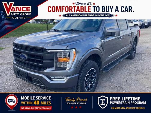 Carbonized Gray Metallic 2021 Ford F-150 Lariat