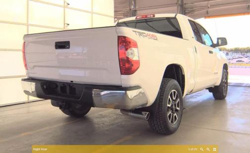 Super White 2016 Toyota Tundra SR5