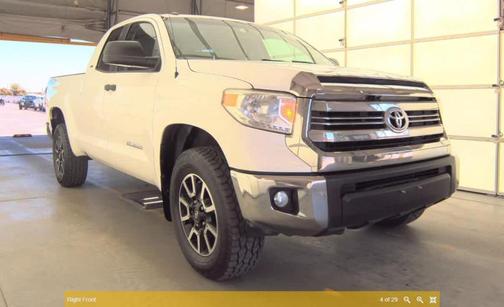 Super White 2016 Toyota Tundra SR5