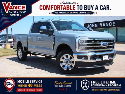 Glacier Gray Metallic 2026 Ford F-250 King Ranch