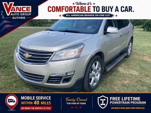 Champagne Silver 2017 Chevrolet Traverse Premier
