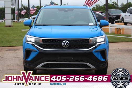 Cornflower Blue 2023 Volkswagen Taos 1.5T SE