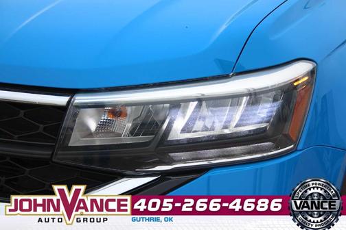 Cornflower Blue 2023 Volkswagen Taos 1.5T SE
