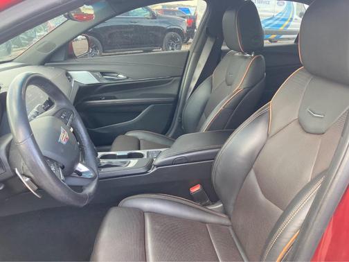Radiant Red 2023 Cadillac CT4 Sport
