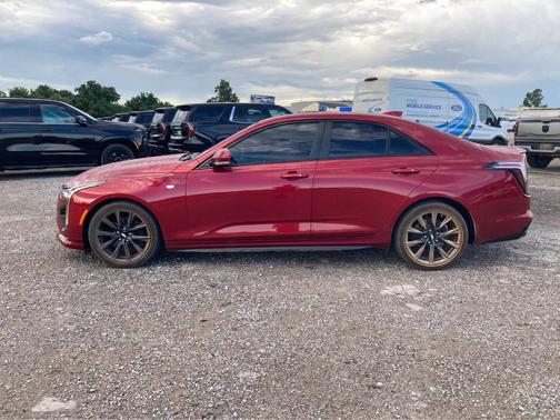 Radiant Red 2023 Cadillac CT4 Sport