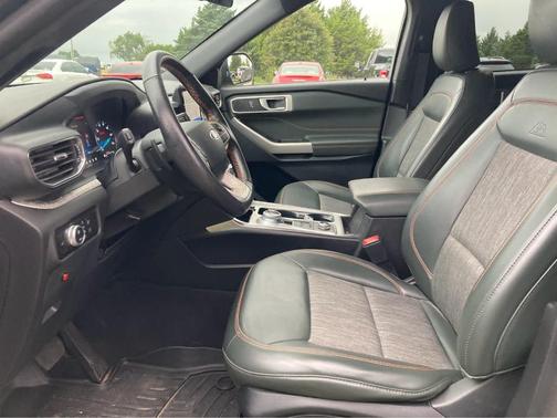 Forged Green Metallic 2023 Ford Explorer Timberline