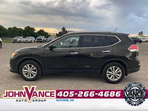 Dark Olive 2014 Nissan Rogue SV