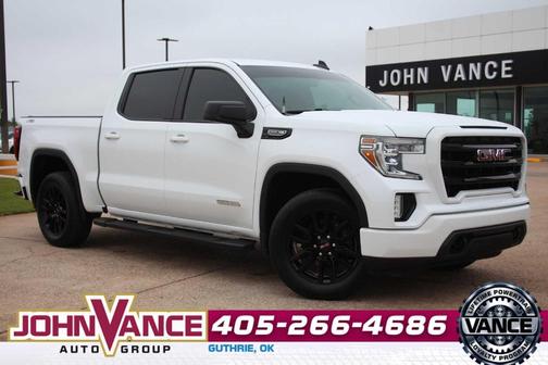 Summit White 2021 GMC Sierra 1500 Elevation