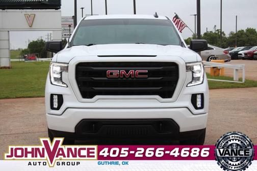 Summit White 2021 GMC Sierra 1500 Elevation
