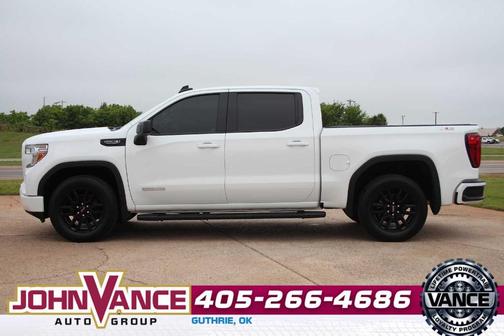 Summit White 2021 GMC Sierra 1500 Elevation