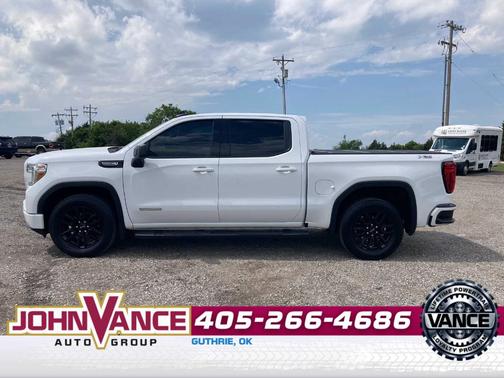 Summit White 2021 GMC Sierra 1500 Elevation