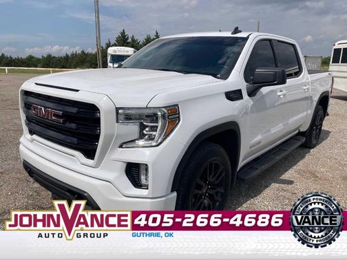 Summit White 2021 GMC Sierra 1500 Elevation