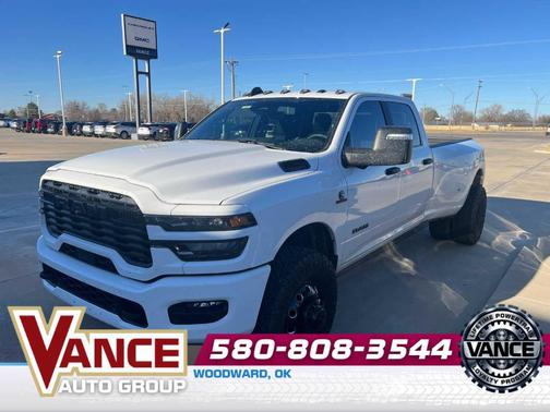 Bright White Clearcoat 2025 RAM 3500 Big Horn