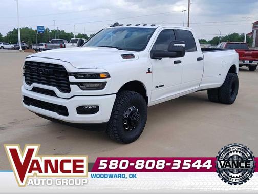 Bright White Clearcoat 2025 RAM 3500 Big Horn