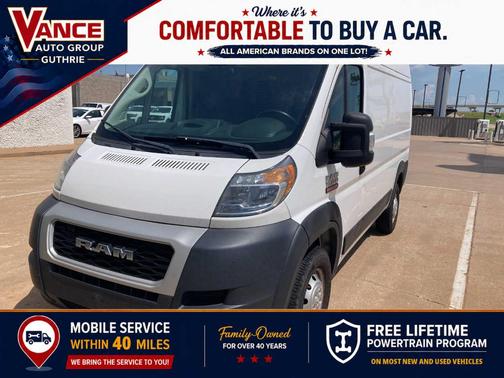 Bright White Clearcoat 2019 RAM ProMaster 1500 Base