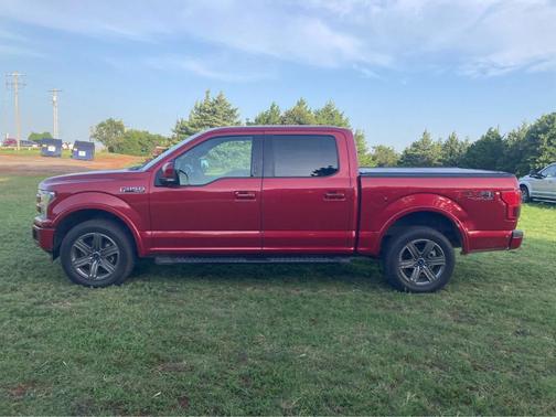 Rapid Red Metallic Tinted Clearcoat 2020 Ford F-150 Lariat